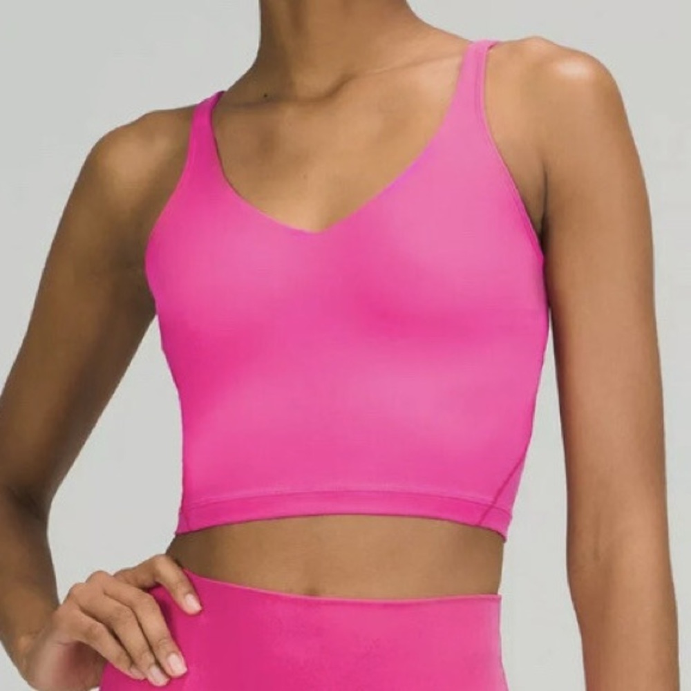 Lululemon Pink Align Tank Top Size 2